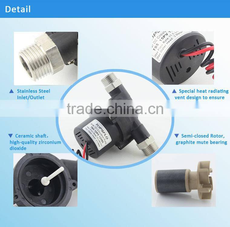 TOP quality DC brushless motor solar water pump system