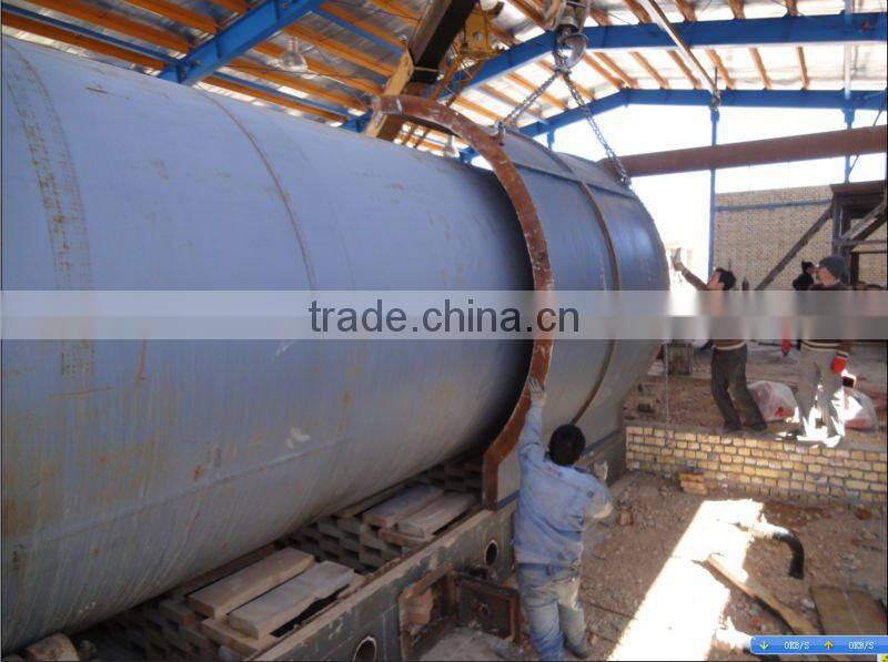 PPM Emission- Standard Plastic Pyrolysis Machine /Rubber Pyrolysis Machine /Machines