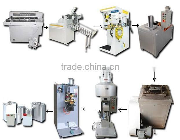 Tinplate siltting machine for 1-4L rectangular can production line
