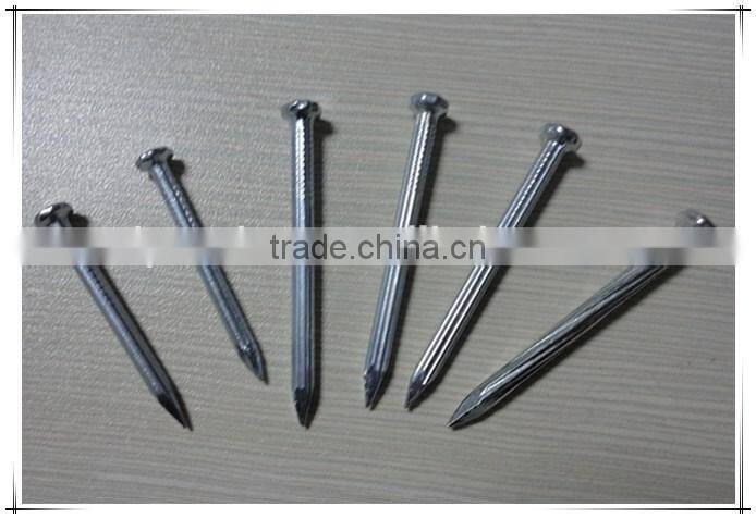 2 inch Galvanized concrete nails harden steel nail with factory price