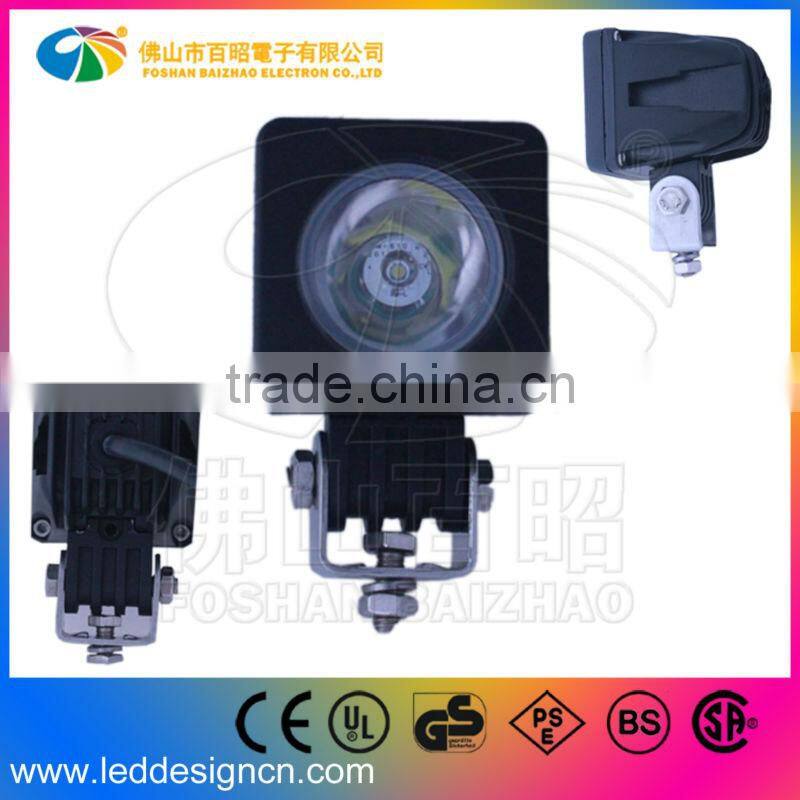 Portable Stainless Mount 10watt 10-30v auto cree led work light