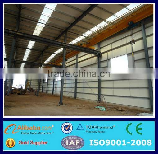 High-quality steel structure plant