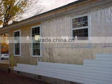 perforated foil radiant barrier reinforced alu foil faced woven fabric alu foil insulation