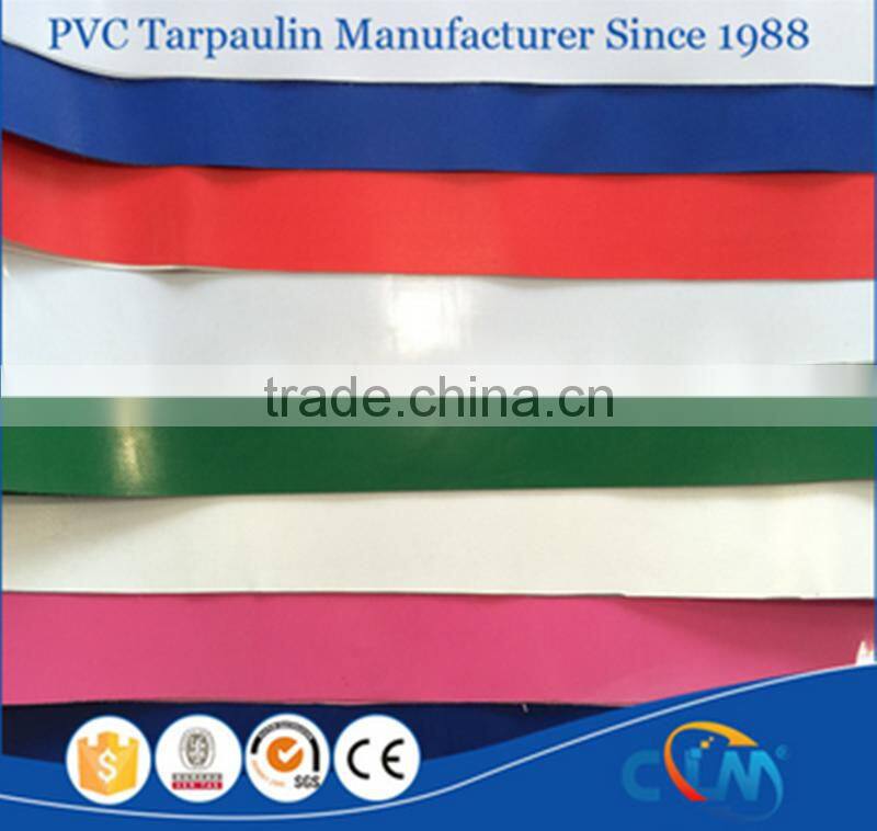 pvc vinyl coated color tarpaulin fabric