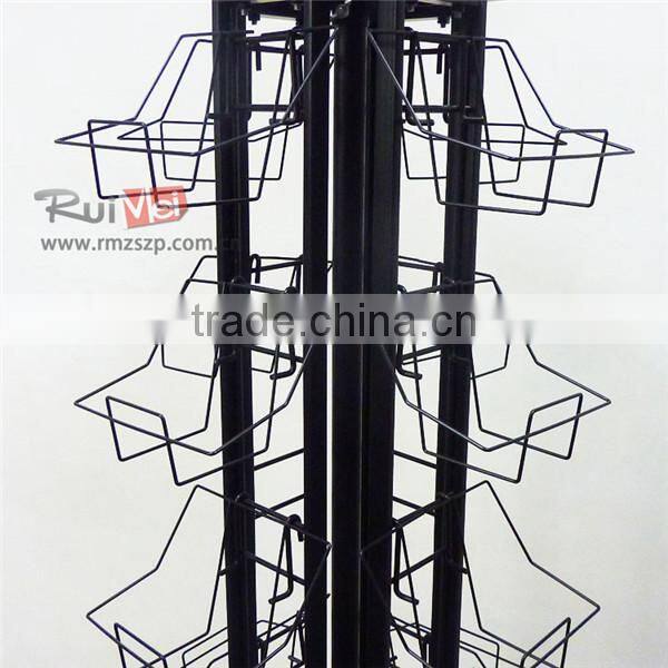 Detachable Spinning Portable Greeting Card Display Stands