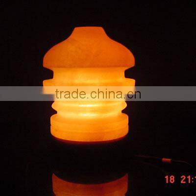 Light Pink Globe Himalayan Crystal Rock Salt Lamps
