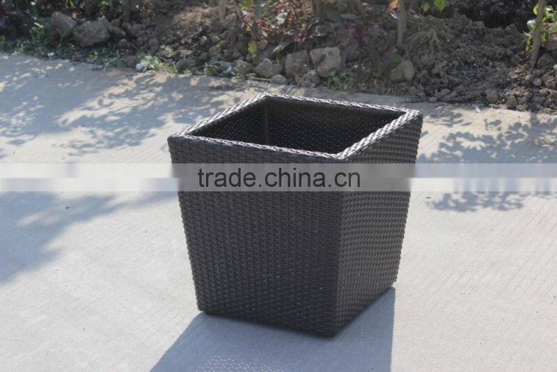 Rattan Plant Pot Home Garden Furniture Flower Pot