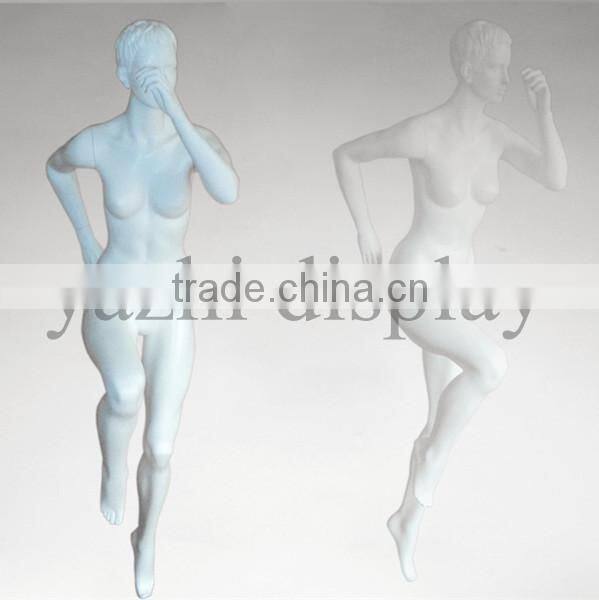 female mannequin in gloss white sport style for sale