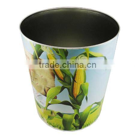 customised tin metal ice bucket