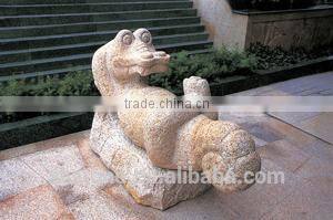 High quality granite merlion stone statue
