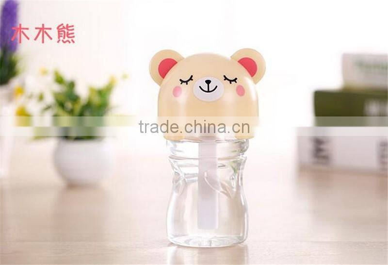 CT-744 Upgrade three generations bottle humidifier USB mini humidifier home office Pet cute cartoon humidifier
