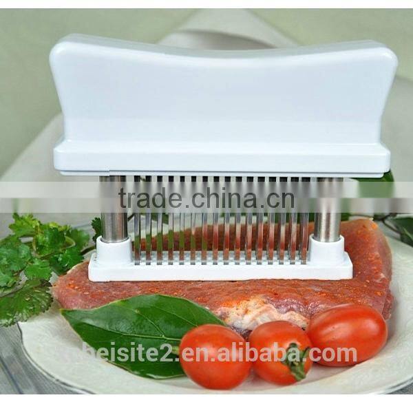 J233 Hot sale wholesale high quality super 48-blade stainless steel kitchen meat tenderizer meat needle