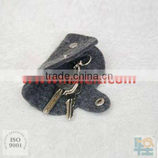 Fashion Custom Wool Felt Keychain Wholesale Promotional Cute Felt Keychain