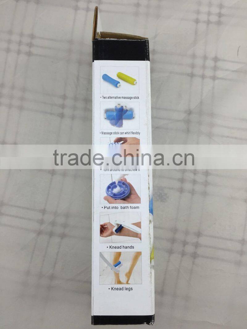 Roll Easy Lotion Applicator/roll on lotion applicator/Long handle bath sponge