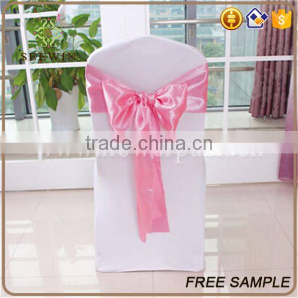 cheap satin chair sashes for wedding deco
