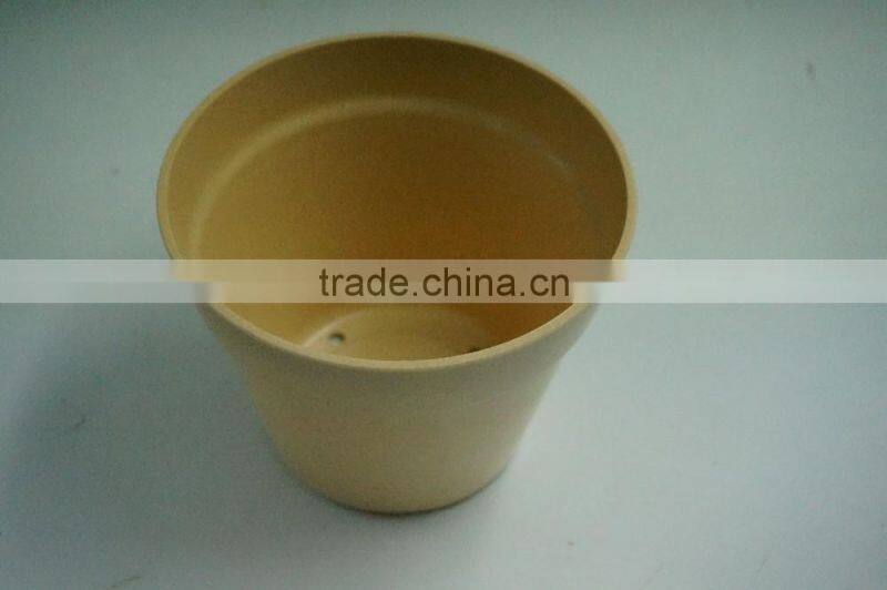 2016 hot selling bio bamboo fibre planter pots