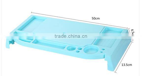 Adjustable Height Desktop Keyboard Storage Box