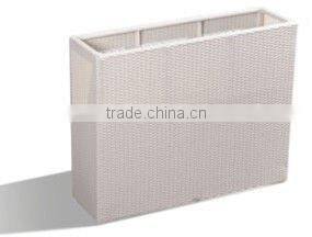 Outdoor or indoor long flower pot