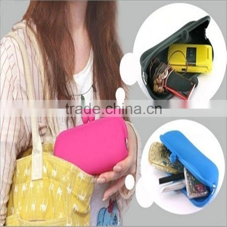 Hot silicone glasses bag phone bag customized fancy silicone glasses case
