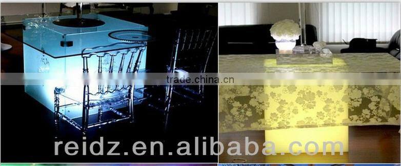 16kinds colors change led light for wedding table decoration