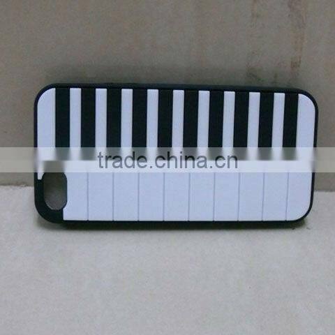 New Style Silicone Piano Mobile Phone Case
