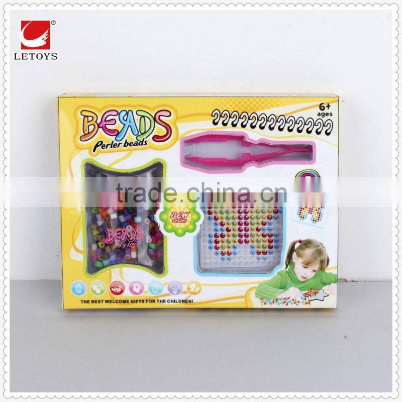 wholesale kids plastic DIY beads toys set/ perler beads