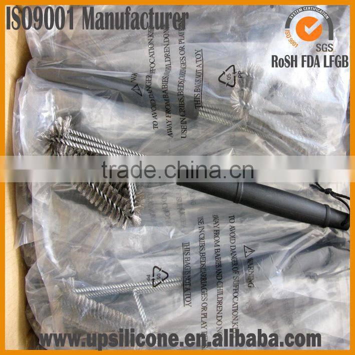 high quality Stainless Steel barbecue BBQ grill cleaning brush
