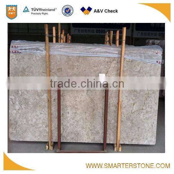 Polished Castle grey limestone slab with own factory