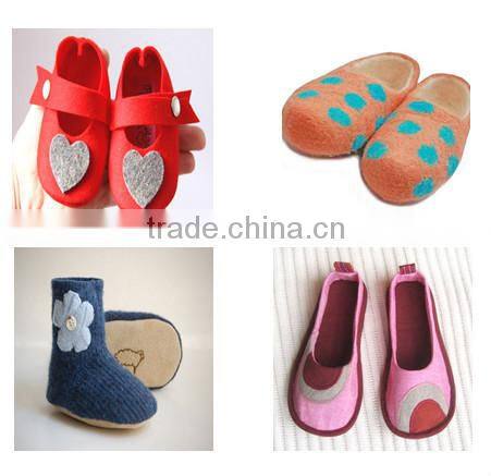 high quality new fashion eco custom handmade wool design your own shoe china manufacturer