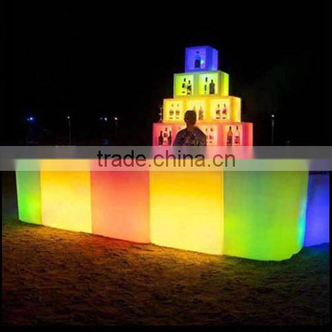 small led bar counter / led light up bar counter