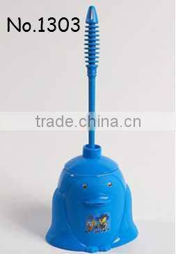 New design plastic toilet brush plastic cleaning brush sets with holder