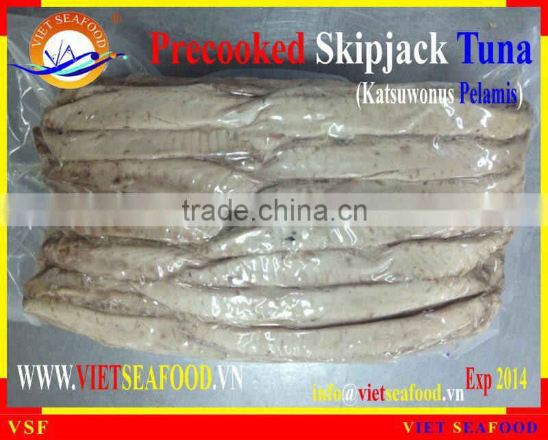 PRECOOKED SKIPJACK TUNA LOIN