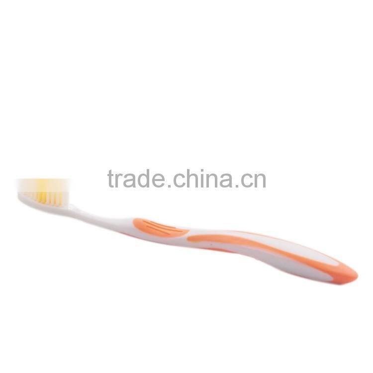 non-slip Ergonomic handle soft bristle Chinese wholesale oem brand adult toothbrush