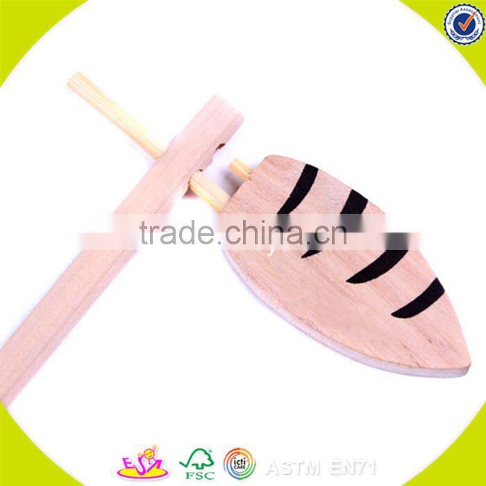 wholesale hot-selling kid wooden puzzle game toy children wooden fishing toy W01A005