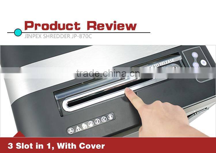 JP-8620M Middle Medium office paper shredder /Micro cut/2*10mm/GS/CE