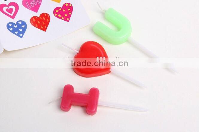 Romontic Character Shape Birthday Candle for Lover