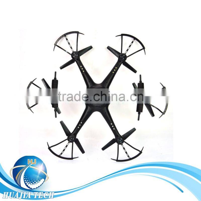 20172.4G remote control 4-axis aircraft helicopter UFO drone with 2.0/0.3MP camera WIFI 5.8GFPV real-time transmission