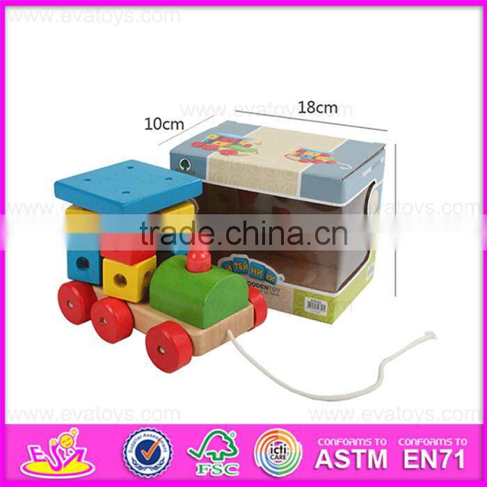 2016 hot sale wooden toddler toy car, most popular wooden toddler toy car W05C072