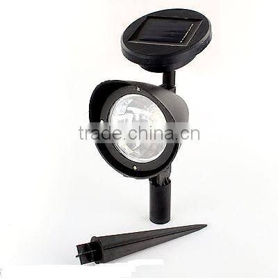3-LED Solar Power Garden Lamp Spot Light Outdoor Lawn Landscape Path Spotlight