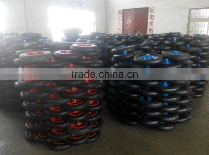 12 inch pneumatic rubber wheel 3.50-5 for hand trolley