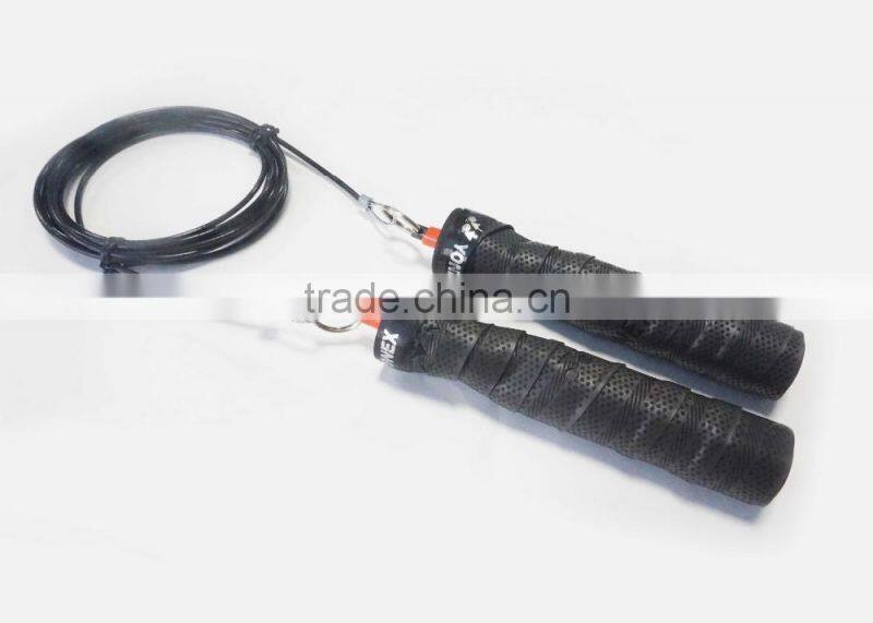 Factory wholesale private label speed skipping jump rope with pp handle