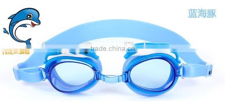 Hot Selling Kids Novelty Cartoon Swimming Goggles Anti Fog 2016