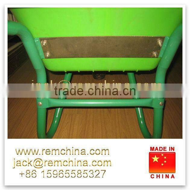 big plastic heavy duty green wheelbarrow WB5009S 85L