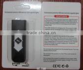 electronic rechargeable plastic cigarette usb lighter