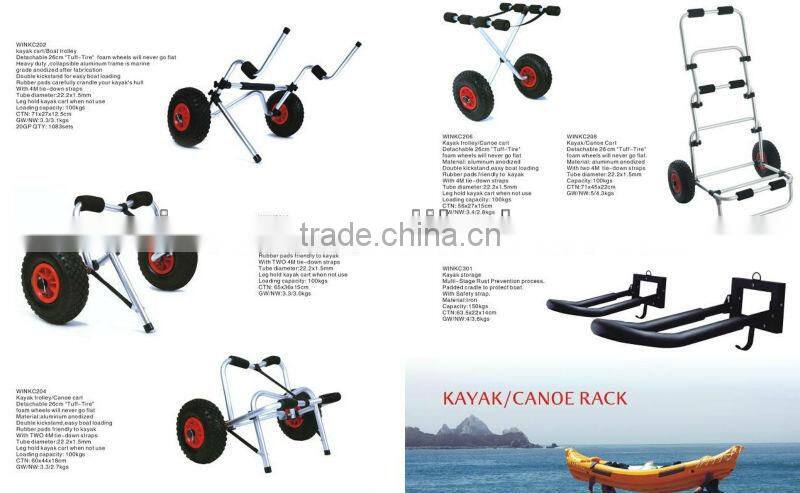 WINKC106 Kayak carrier for carring 2 canoes/kayaks