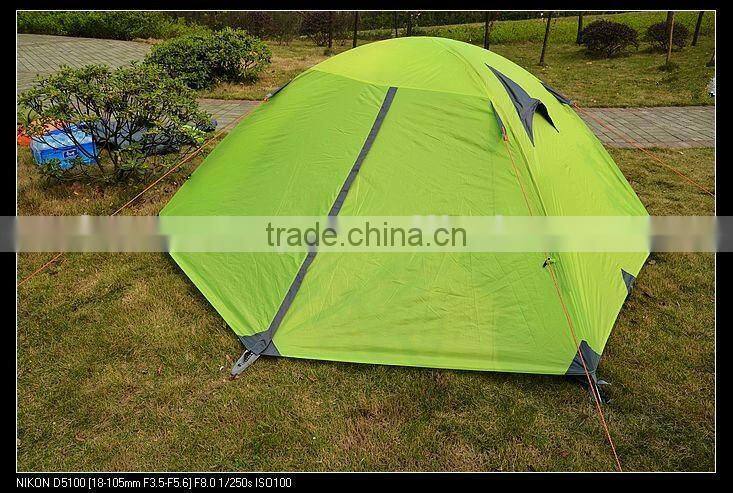 Mellow and full double layer 1-2persons camping tent