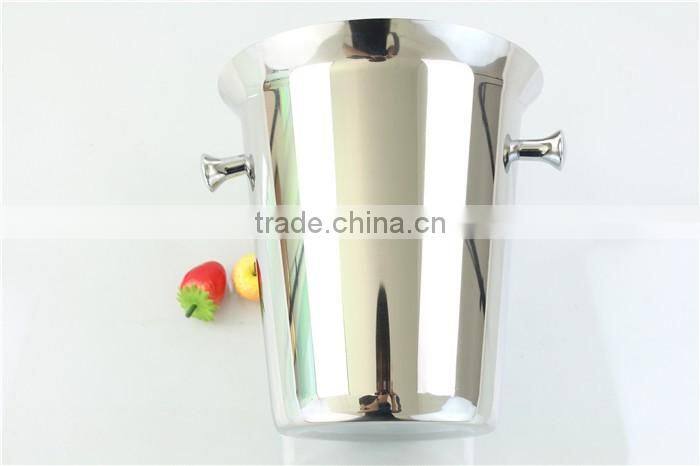 wine beer bottle custom logo stainless steel ice bucket