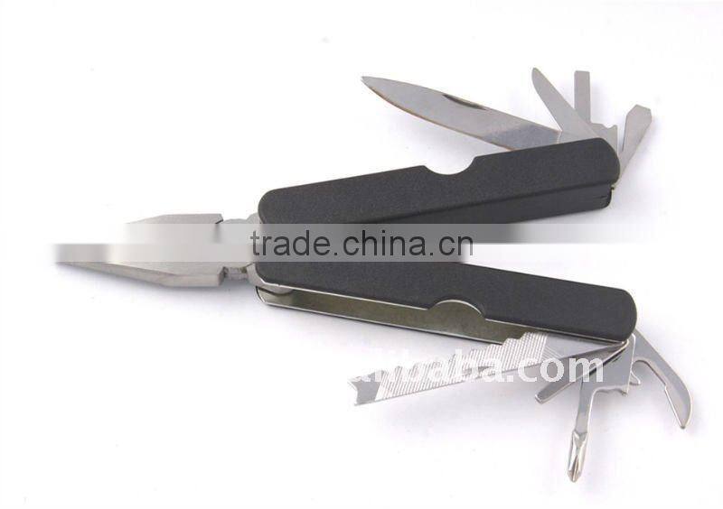 2014 Small multi adjustable tools pliers with knife 8712