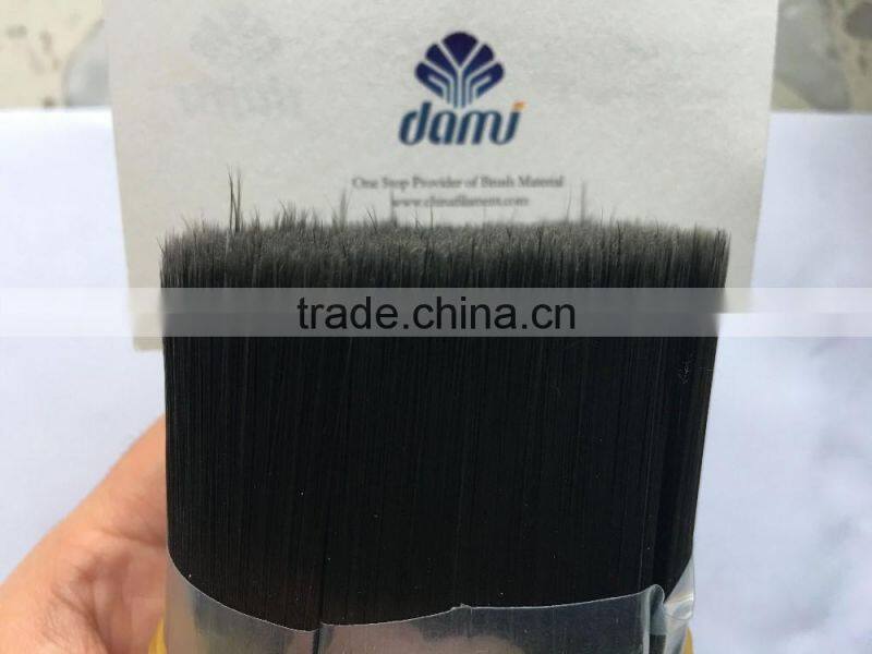 BLACK PET HOLLOW TAPERED FILAMENT FOR PAINT BRUSH MAKING