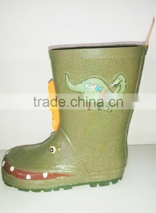 cool kids nature rubber dragon rain boots